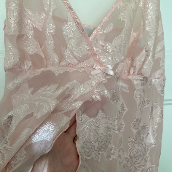 Gloria Vanderbilt Vintage Pink Lace Tank - Picture 9 of 10